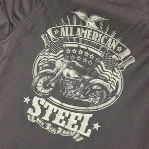 Shirts - Own the Road. All American Steel. Ride with Pride. Shirts - Own the Road. All American Steel. Ride with Pride.